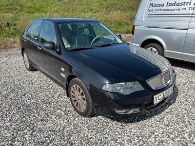 Rover 45, Benzin, 2006, km 167000, sortmetal, 4-dørs, 1 ejers bil, med læder, el-ruder, klima, mm. 
