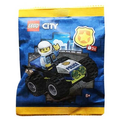 Lego andet, (2023) - KLEGO14_952302 Lego City, Police Buggy - Lego Polybag, Foilpack, Foilbag
Lego C