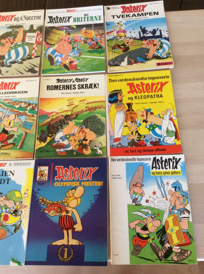 Asterix 24 stk ferielæsning, Tegneserie