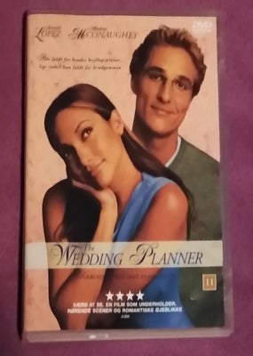 The wedding planner, DVD, romantik, Romantisk komedie fra 2001 med Jennifer Lopez og Matthew McConau