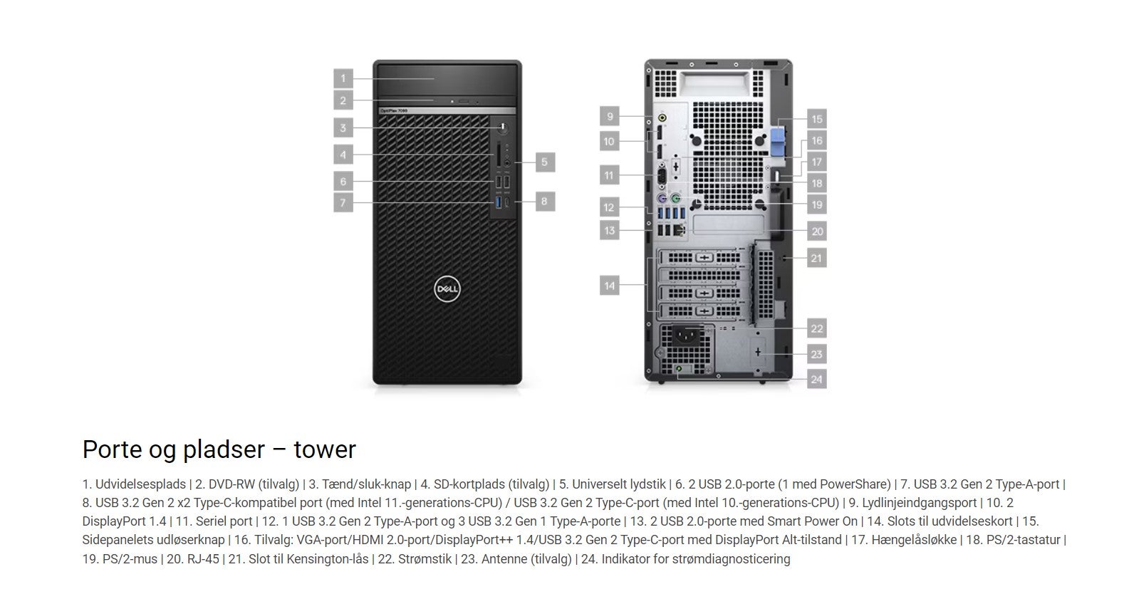 Dell, Optiplex 7090 Tower, Intel i5-10505@3.20GHz Ghz