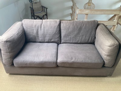 Sofa, bomuld, 2 pers., Flot, behagelig og velholdt sofa med rigtig god sidekomfort. De øverste dele 