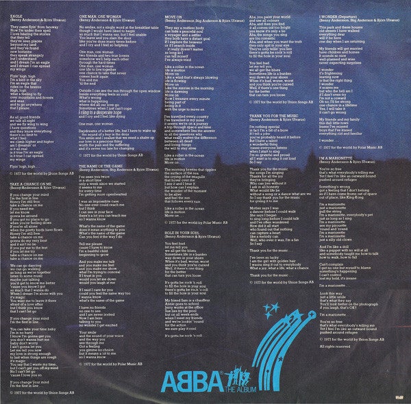 LP, ABBA, THE ALBUM