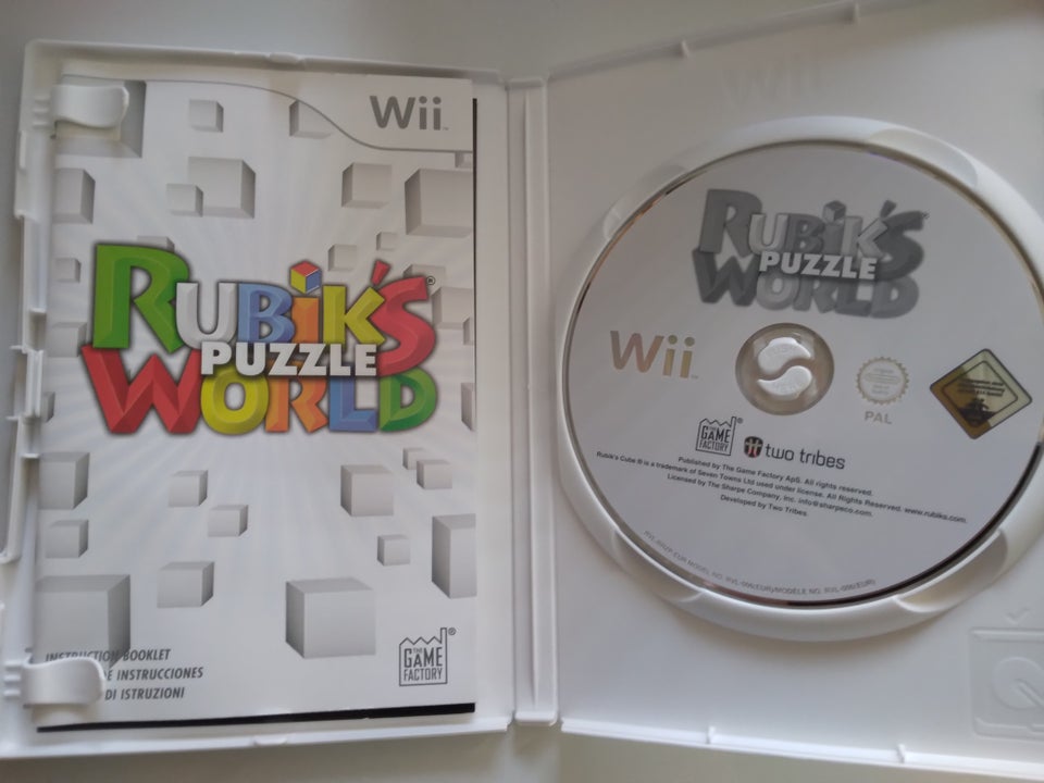 Rubik's puzzle world, Nintendo Wii