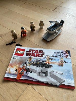Lego Star Wars, 8083, Alle klodser og manual er der.
Har 2 stk
Kan afhentes i Birkerød