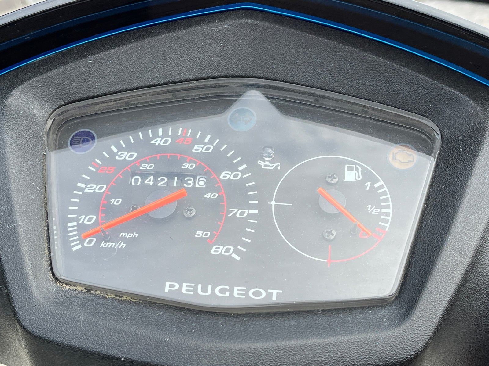 Peugeot KISBEE RS BLUE EDITION 2T EFI, 2021, 4200 km