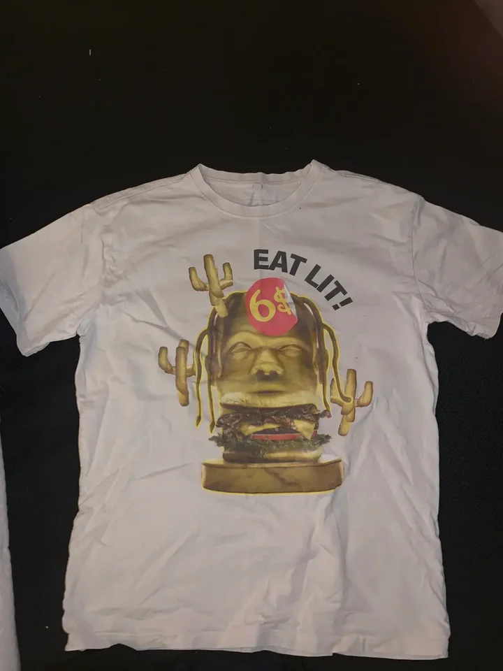 T-shirt, Mister tee Travis Scott, str. L – dba.dk – og Salg af Nyt og Brugt