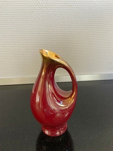 Mantle Væsen blik Bordeaux Vase | DBA - brugt porcelæn, bestik og glas