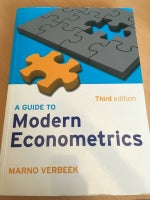 A Guide to Modern Econometrics, Marno Verberk, emne: