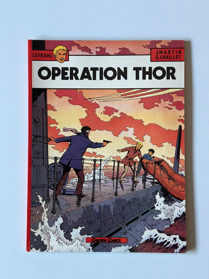 Operation Thor, Jacques Martin, Tegneserie