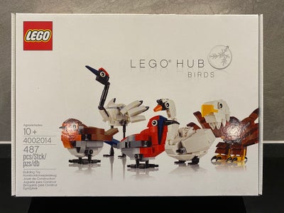 Lego Exclusives, 4002014, LEGO HUB BIRDS
Juleæsken 2014 (4002014)
Flot æske, uåbnet, objekt til saml