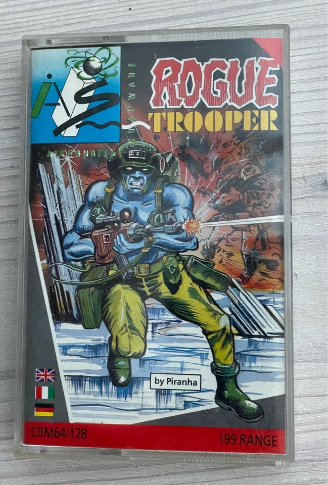 Rogue Trooper (CIB/Komplet), Commodore C64