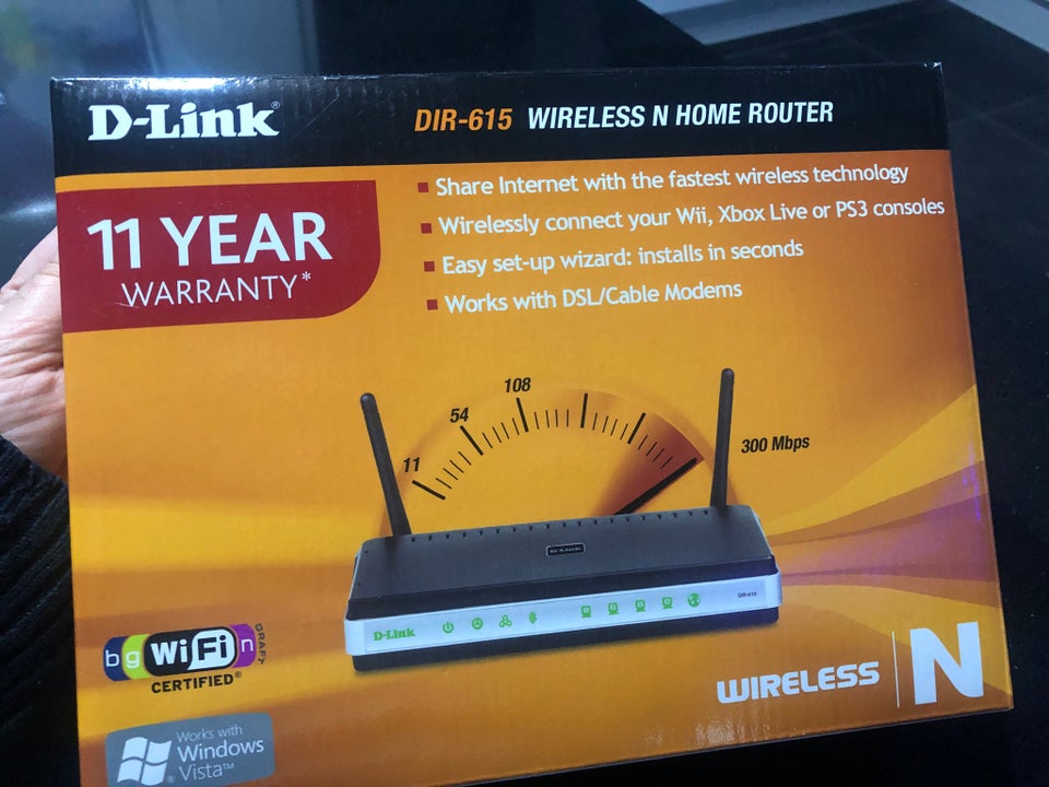 Router, wireless, Dl-Link