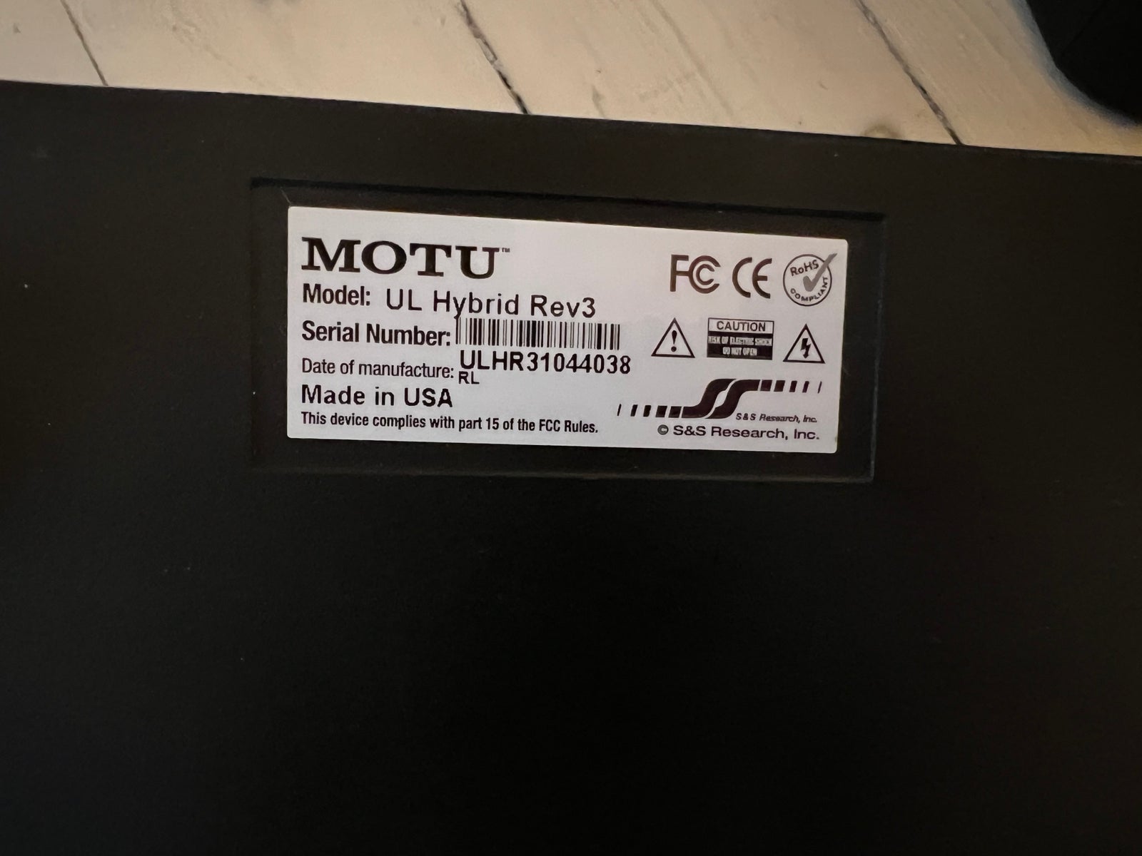 Lydkort, MOTU UltraLite mk3 hybrid