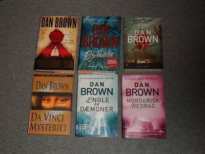 Da Vinci Mysteriet. Inferno. Morderisk bedrag, Dan Brown, genre: krimi og spænding, Bøger af Dan Bro