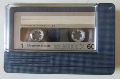 Tilbehør, kassettebånd Memorex 60 , Perfekt, kasse med 48 stk. nye og uindspillede kassettebånd
Memo