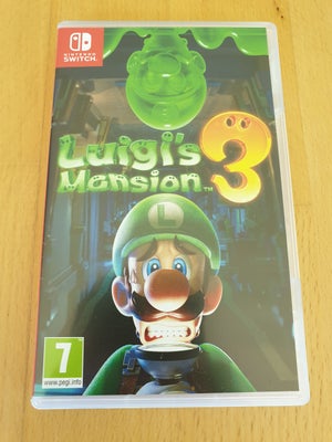 Nintendo Switch, Luigis Mansion 3. I perfekt stand.
Kan afhentes eller sendes for 45+