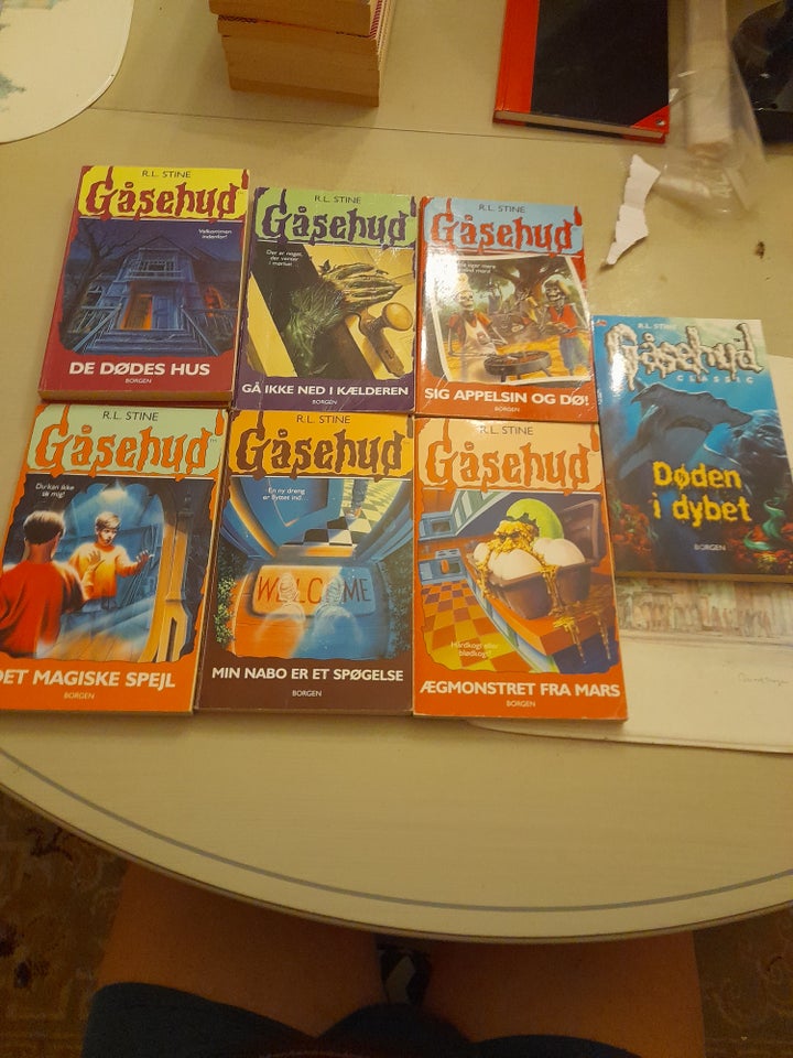 SOLGT / GÅSEHUD 1,2,4,6,10,42, R.L.STINE, genre: fantasy