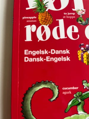 Min Første Røde Ordbog- Dansk/ - Dba.dk - Køb Og Salg Af Nyt Og Brugt