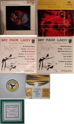 EP, blandet, Klassisk, 7 EP plader i god stand.

1. My Fair Lady. Volume I. In english
2. My Fair La