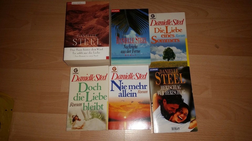 11 forskellige romaner på tysk, diverse, genre: roman
