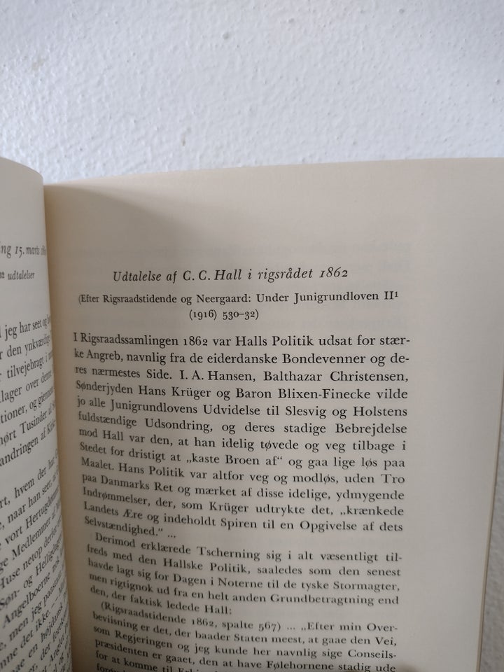 Kilder til Danmarks Historie efter 1660, Hakon Müller ,