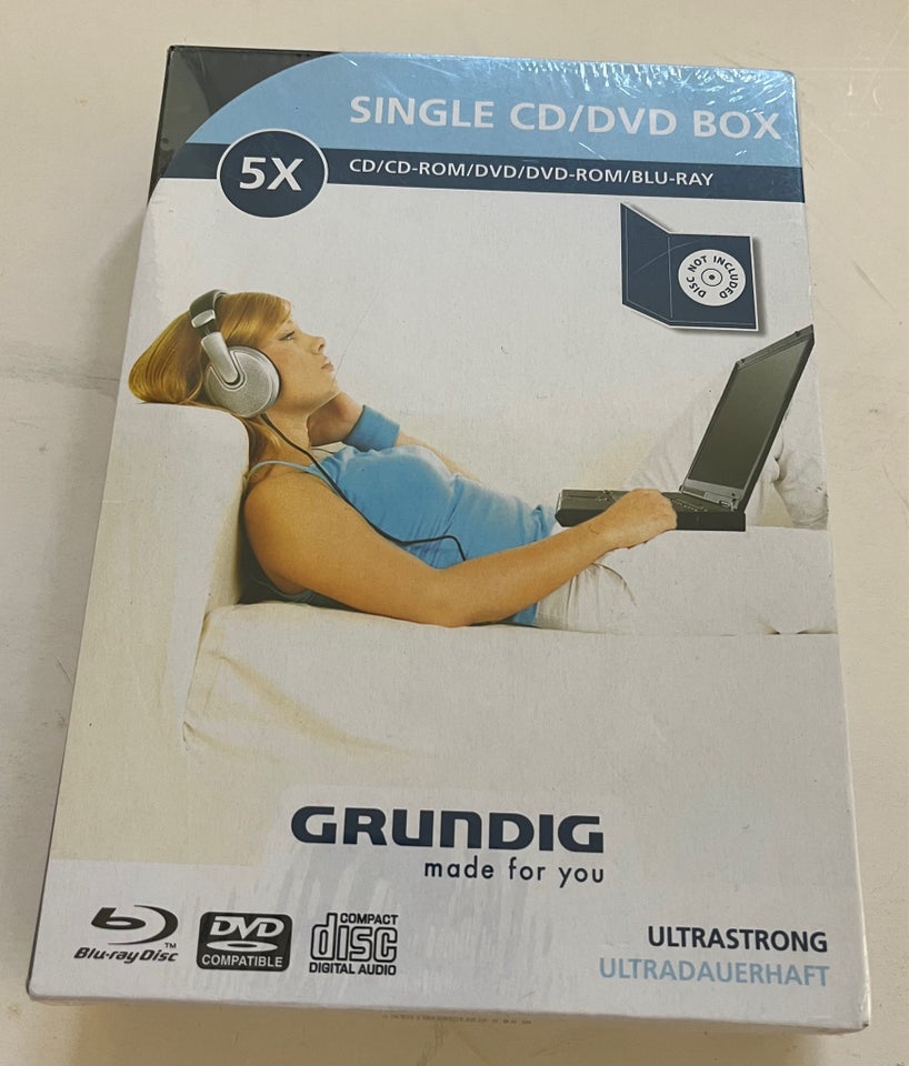 Single CD/DVD box, andet medie, andet