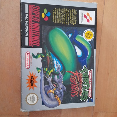 Turtles tournament fighters, Super Nintendo, Sælger her et eksemplar af turtles tournament pal noe f
