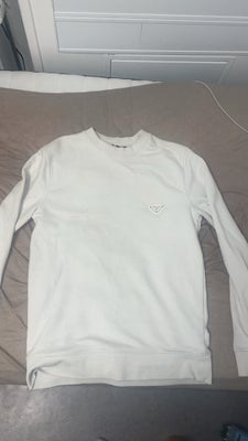 Sweater, Prada, str. 40, Hvid, Hvid Prada trøje str S