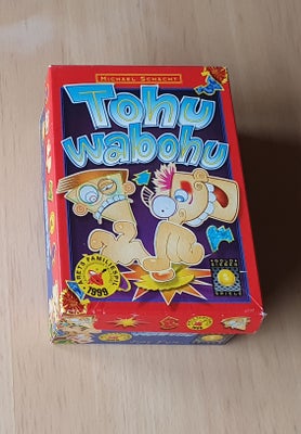 Tohu wabohu, familie , huskespil, Tohu wabohu, et sjovt spil, med brikker og kort, fra 6 år, spil me