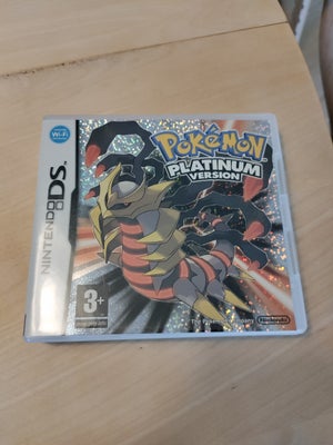 Pokemon Platinum CIB, Nintendo DS, adventure, Jeg sælger mit Pokemon Platinum med alle manualer til 