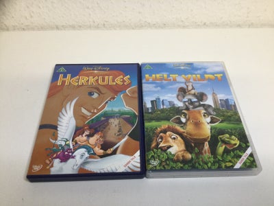DVD, tegnefilm, Walt Disney  

Herkules 
Helt vildt 

Pris pr stk 25 kr

Kan sendes for 49 kr
B