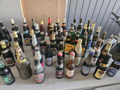 Øl, Øl samling, 10 Arla kasser,  med diverse øl i dåse og flasker. Ikke 2 er ens. Både danske og ude