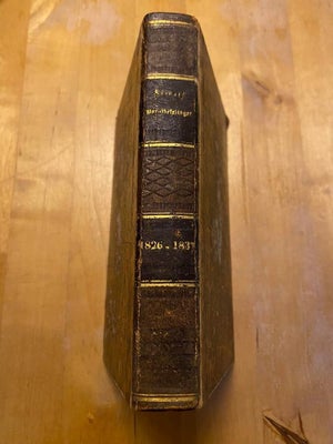 Samling af parolbefalinger 1826-1837, Herman Kierulf, emne: anden kategori, Herman Kierulf:
Samling 
