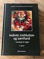 Individ, institution og samfund, (red.) Christian Aabro