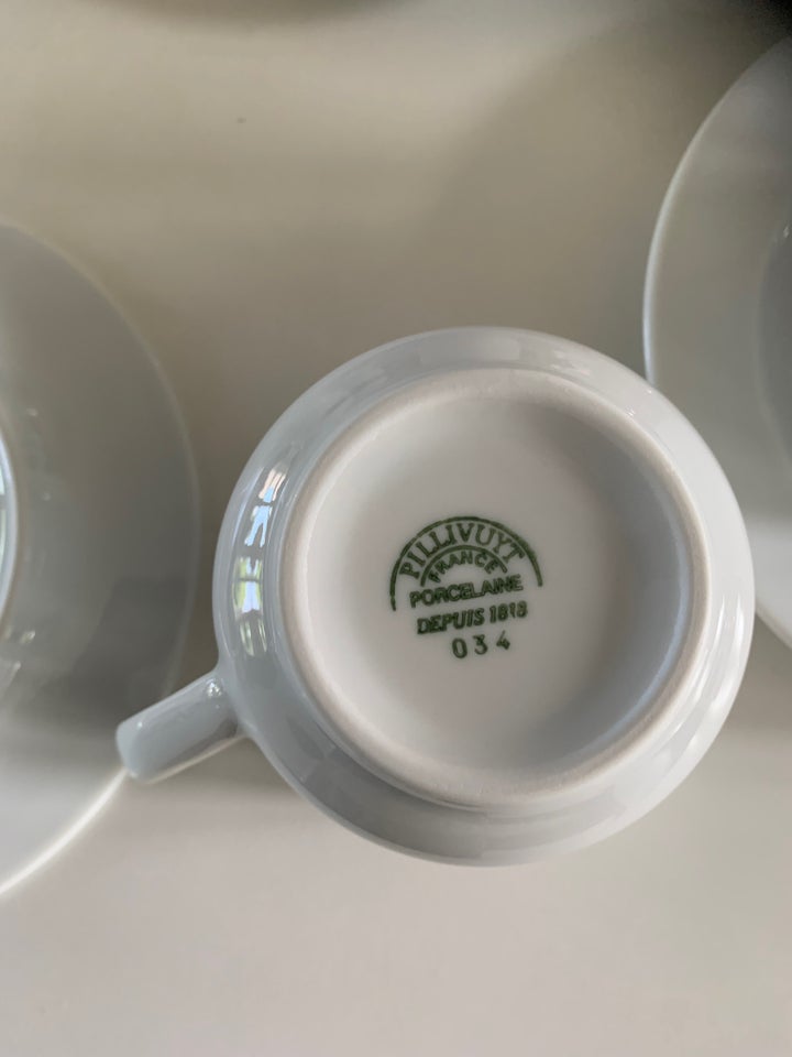 Porcelæn Kaffekopper  Pillivuyt