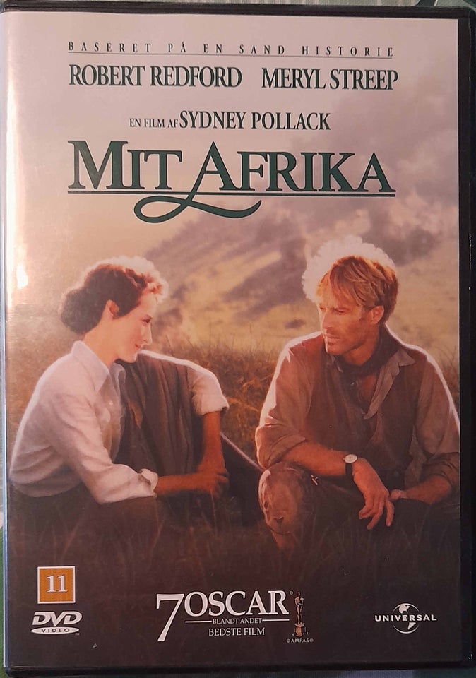 Mit Afrika, instruktør Sydney Pollack, DVD