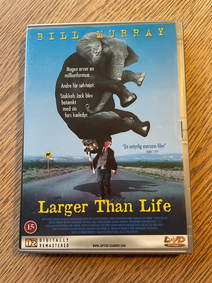 Larger Than Life - Mig og min Elefant, DVD, komedie