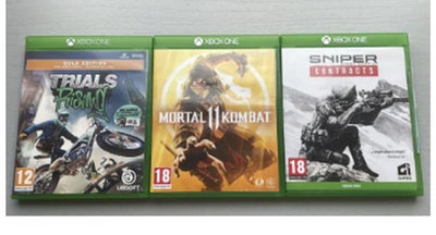 3 spil, Xbox Series X, Jeg sælger hermed 3 stk Xbox spil :

Sniper: Ghost Warrior - Contracts
Trials