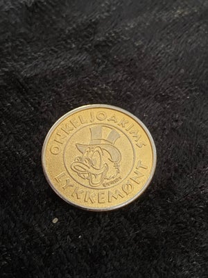 Danmark, anden type, 1994, Onkel Joakims Lykkemønt fra lommeanden 1994.
