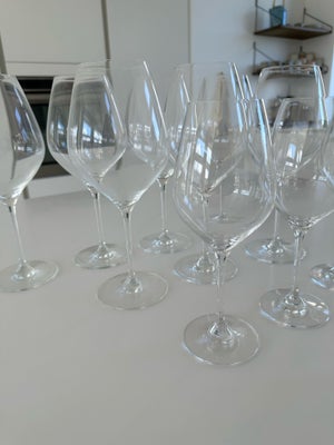Glas, Vinglas, Holmegaard, 7 x bourgogne rødvinsglas
5 x hvidvinsglas

Uden skår, meget fin stand, s