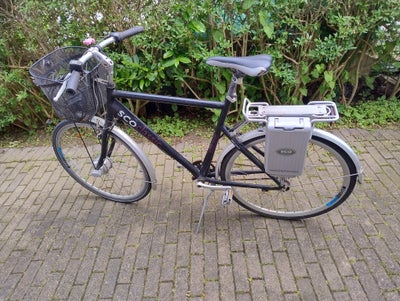 Herrecykel,  SCO, 65 cm stel, 3 gear, stelnr. Ja, En gammel brugt el herrecykel til salg 
Cyklen kør