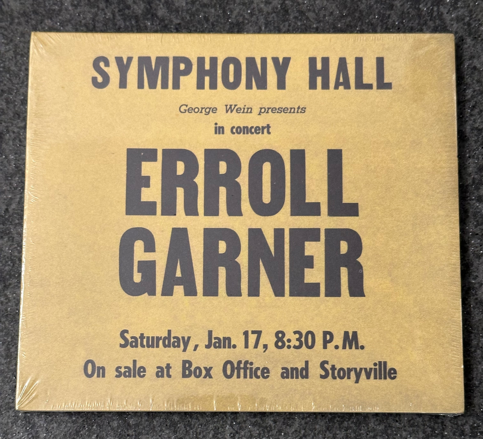 Erroll Garner: Symphony Hall Concert, jazz