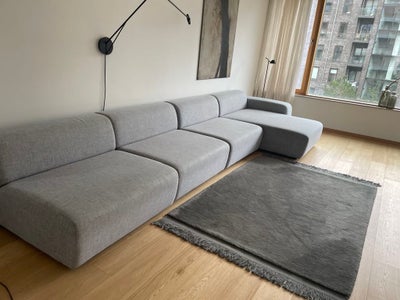 Sofa, andet materiale, 4 pers. , Bolia, Stor familiesofa med chaiselong. 4 dele som kan skilles ad o