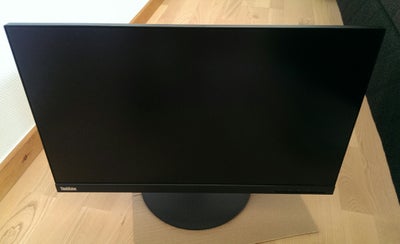 Lenovo, fladskærm, ThinkVision T24i, 24 tommer, Perfekt, 23,8" IPS 1920x180, VGA/HDMI/DP/USB3 hub,
T