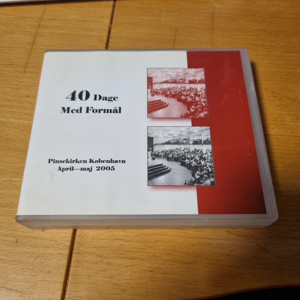 40 Dafe med formål, Pinsekirken københavn april-maj 2005,