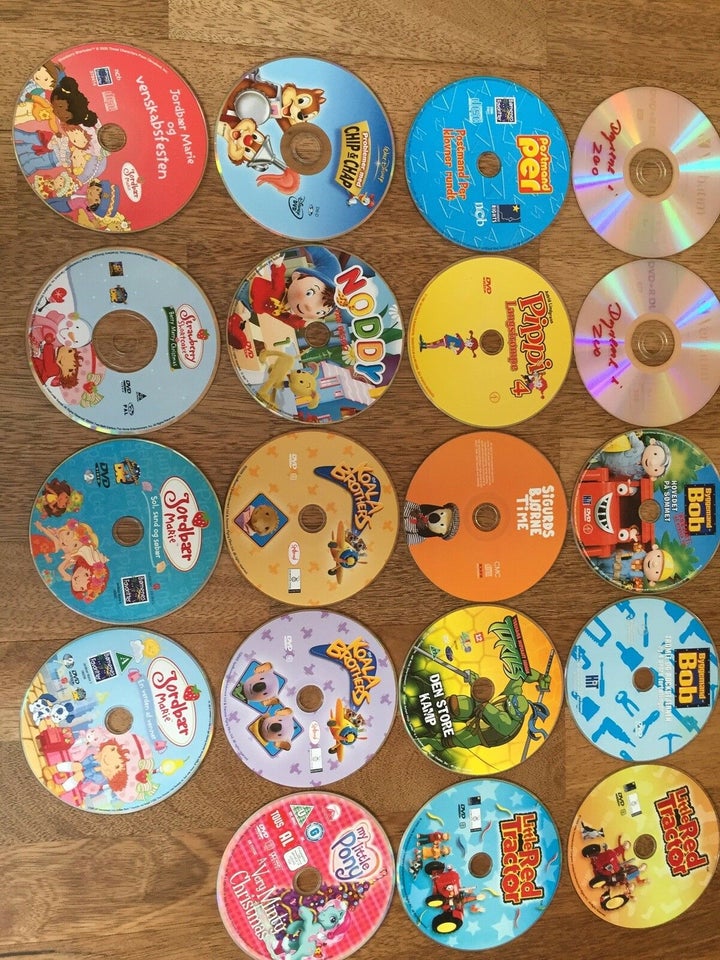 Børnefilm blandet, DVD, familiefilm