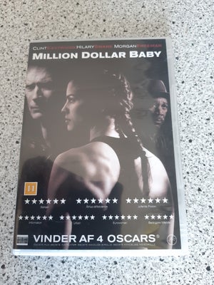 Million Dollar Baby, instruktør Clint Eastwood, DVD, drama, Drama fra 2004
Med bla Hilary Swank og C