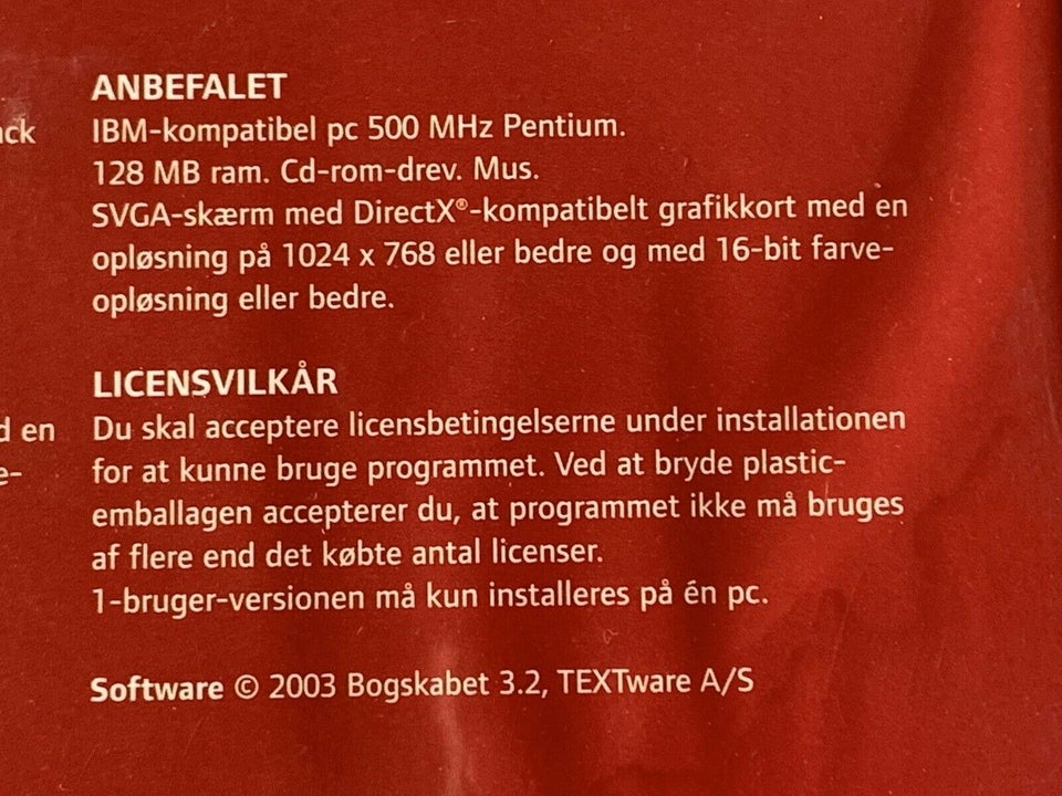 Dansk/Engelsk & Engelsk/Dansk CD-rom ordbog, Gyldendal,