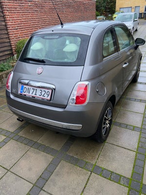 Fiat 500, Benzin, 2011, km 187000, koksmetal, nysynet, aircondition, ABS, airbag, 3-dørs, centrallås